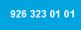 926 323 01 01